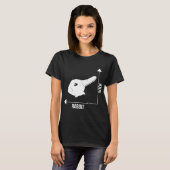 Rabbit Duck Graph Wiskunde Pasen T-shirt (Voorkant volledig)