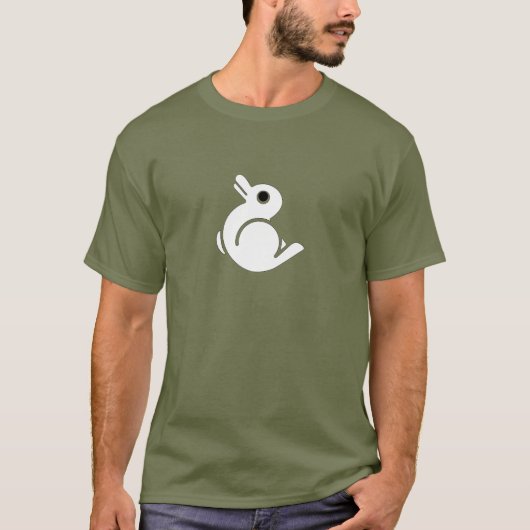 Rabbit Duck Illusion T-shirt (Voorkant)