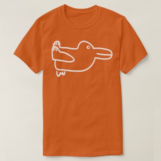 Rabbit Duck Optical Illusion T-shirt (Design voorkant)