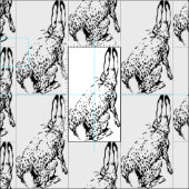 Rabbit Fabric Stof (Delen)