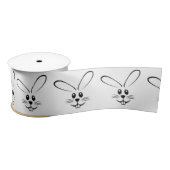 RABBIT FACE SATIN RIBBON SATIJNEN LINT (Spoel)