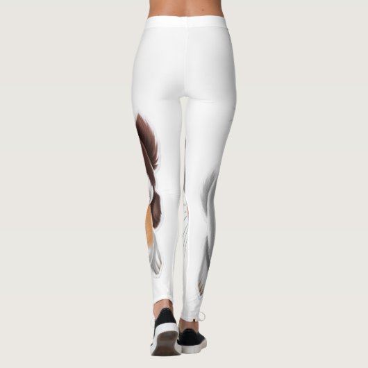 Rabbit family  leggings (Achterkant)