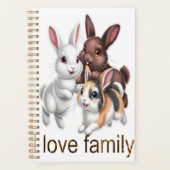 Rabbit family  planner (Voorkant)
