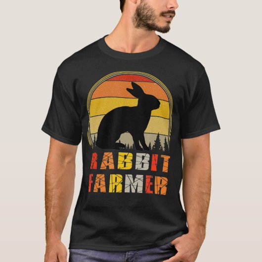 Rabbit Farmer Gift T-shirt (Voorkant)