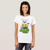 Rabbit Farmer Rake Farm T-shirt (Voorkant volledig)