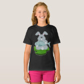 Rabbit Fisher Fish Vist T-shirt (Voorkant volledig)