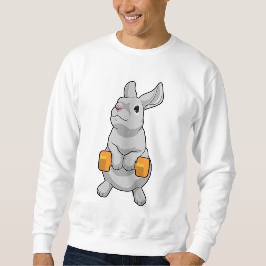 Rabbit Fitness Dumbbell Trui (Voorkant)