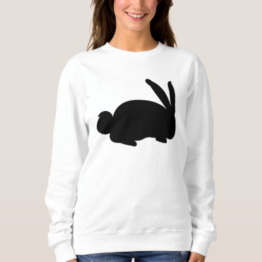 Rabbit Funny Animal Rabbits Fun Design Bunny Gift Trui (Voorkant)