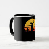 Rabbit Gift | 80 Jackalope Cryptid Rabbit Mok (Voorkant links)