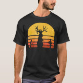Rabbit Gift | 80 Jackalope Cryptid Rabbit T-shirt (Voorkant)