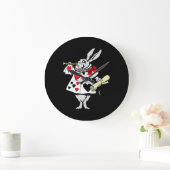 Rabbit Gift | Alice in Wonderland Rabbit Grote Klok (Huis)