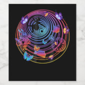 Rabbit Gift | Alice in Wonderland Wijn Etiket (Enkel label)