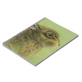 "Rabbit grazing" portret beeldende kunst notitiebo Notitieboek (Linkerzijde)