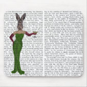 Rabbit Green Dress Muismat (Voorkant)