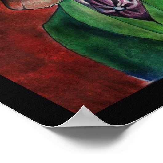 Rabbit Haberdashery van Portia St. Luke Poster (Hoek)