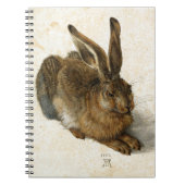 Rabbit, Hare by Durer  Natuur Art, 1502 niet Notitieboek (Voorkant)