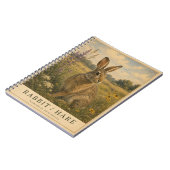 Rabbit Hare Meadowlands VINTAGE Notitieboek (Linkerzijde)