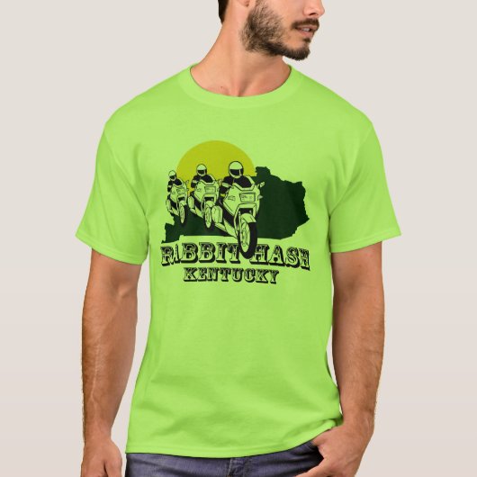 Rabbit Hash Ride T-shirt (Voorkant)