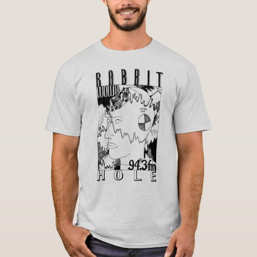 Rabbit Hole 1991  design T-shirt (Voorkant)