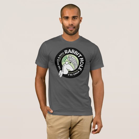 Rabbit Hole Record T-shirt (Voorkant volledig)