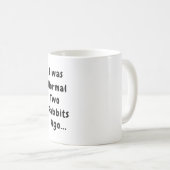 Rabbit Humor Coffee Mok (Voorkant rechts)