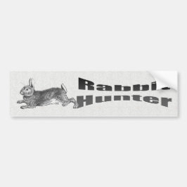Rabbit Hunter Bumpersticker