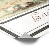 Rabbit Illustration Poster (Hoek)