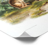 Rabbit Illustration Poster (Hoek)