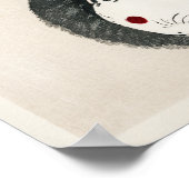 Rabbit Illustration Poster (Hoek)