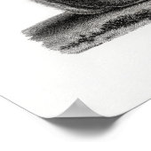 Rabbit Illustration Poster (Hoek)