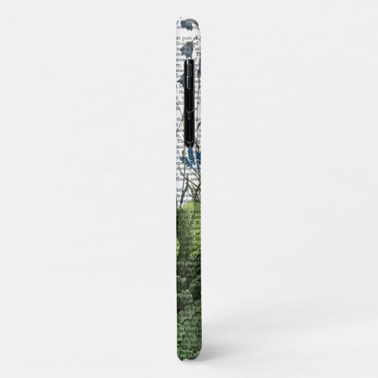 Rabbit in a Cabbage Patch Case-Mate iPhone Case (Achterkant/links)