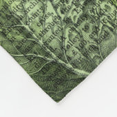 Rabbit in a Cabbage Patch Fleece Deken (Hoek)