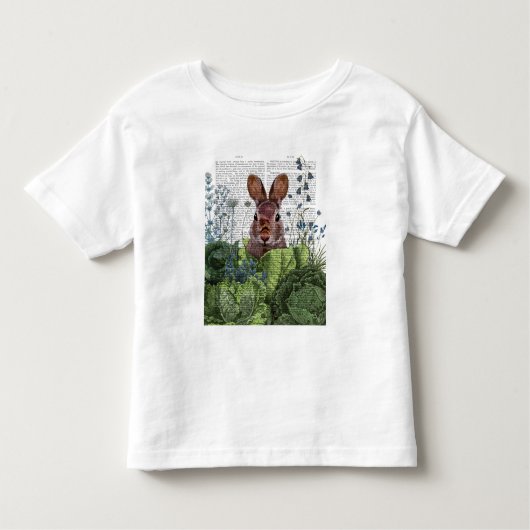 Rabbit in a Cabbage Patch Kinder Shirts (Voorkant)