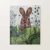 Rabbit in a Cabbage Patch Legpuzzel (Verticaal)