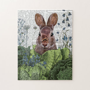 Rabbit in a Cabbage Patch Legpuzzel