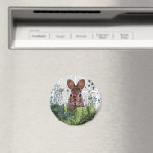 Rabbit in a Cabbage Patch Magneet (Insitu (Vaatwasser))