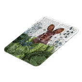 Rabbit in a Cabbage Patch Magneet (Linkerzijde)