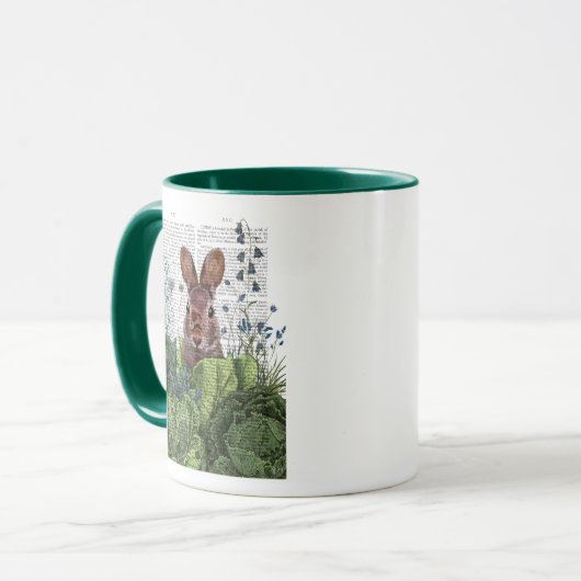 Rabbit in a Cabbage Patch Mok (Voorkant links)