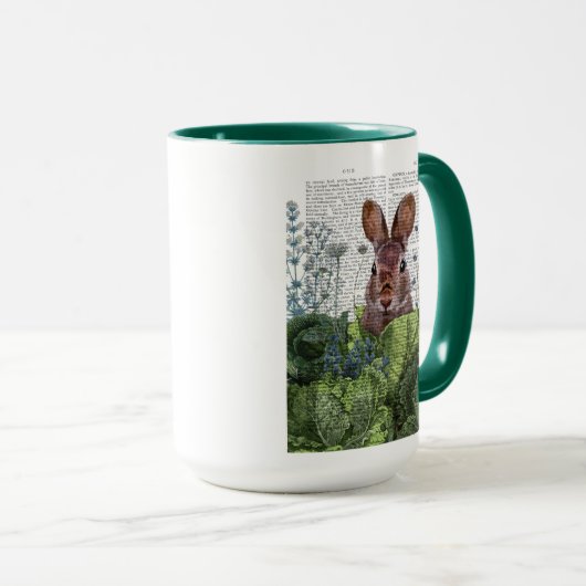 Rabbit in a Cabbage Patch Mok (Voorkant rechts)