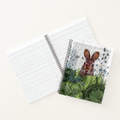 Rabbit in a Cabbage Patch Notitieboek (Binnen)