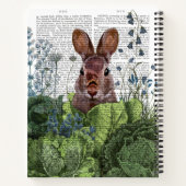 Rabbit in a Cabbage Patch Notitieboek (Achterkant)