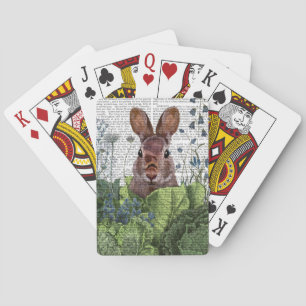 Rabbit in a Cabbage Patch Pokerkaarten