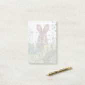 Rabbit in a Cabbage Patch Post-it® Notes (Op bureau)