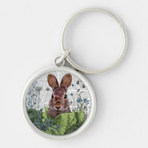Rabbit in a Cabbage Patch Sleutelhanger