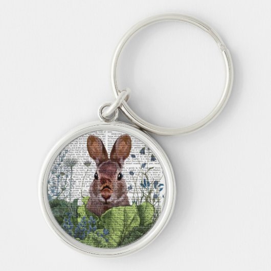 Rabbit in a Cabbage Patch Sleutelhanger (Voorkant)
