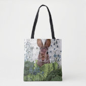 Rabbit in a Cabbage Patch Tote Bag (Voorkant)