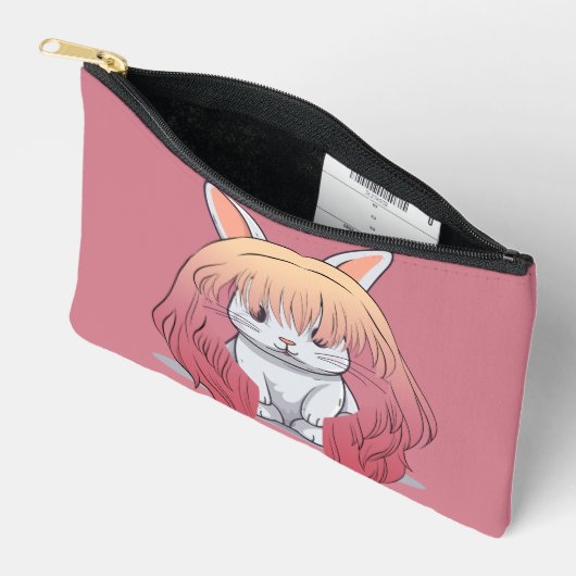 Rabbit in a Wig Small Etui (Open)
