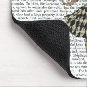 Rabbit in Black White Dress Muismat (Hoek)