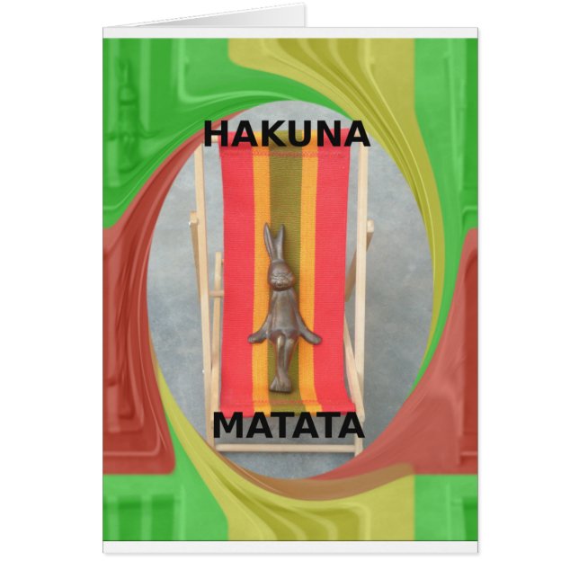 Rabbit Just Chilling zomertijd (Voorkant)