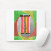 Rabbit Just Chilling zomertijd Muismat (Met muis)